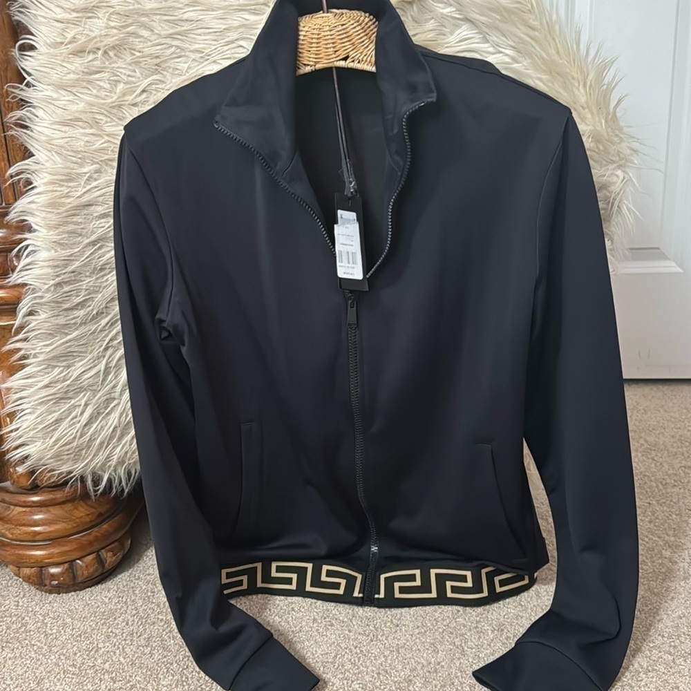 Pre owned Versace women’s size L/XL track jacket
